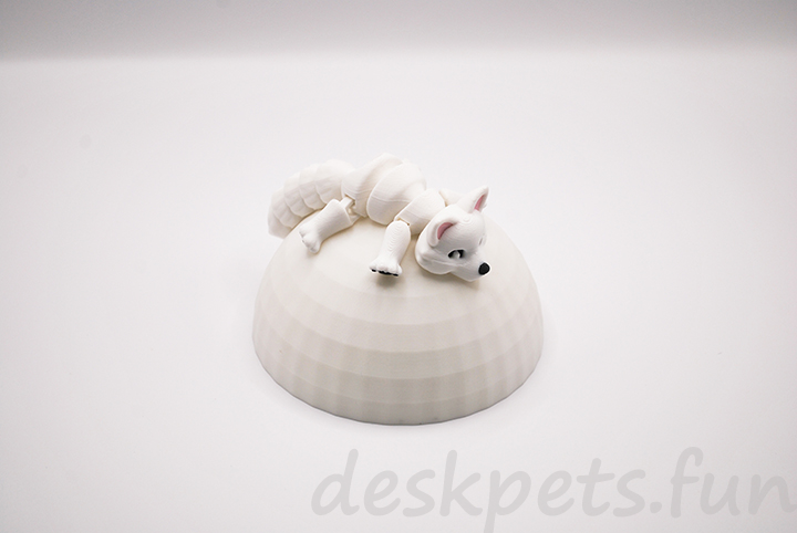 Archie The Arctic Fox - On The Dome