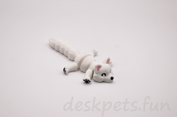 Archie The Arctic Fox - Right Side